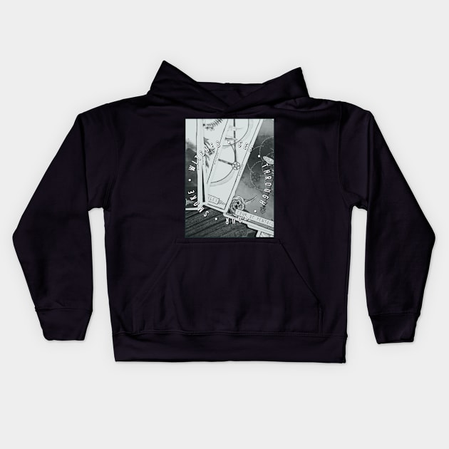 Witches See Through The Smoke Kids Hoodie by Witchy Babes